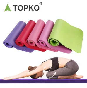 Printed Fitness Yoga Mat, Colorful Non-Slip NBR, 8mm, 10mm, 12mm, 15mm or 20mm