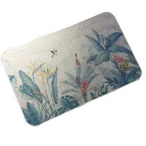 Printed Reversible Pet-Friendly Extra-Thick Non-Slip Rubber Waterproof Kitchen and Door Mat