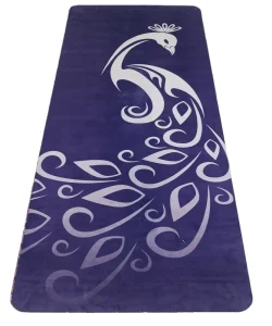 Private Label Thick Microfiber Rubber Yoga Mat Durable Fitness Gym Leather Suede Soft Pilate Custom Logo OEM Supply