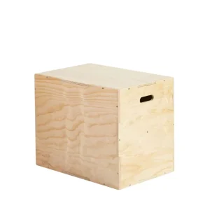 Professional Adjustable Wooden Plyometric Jump Box Set for CrossFit and Gym Training
