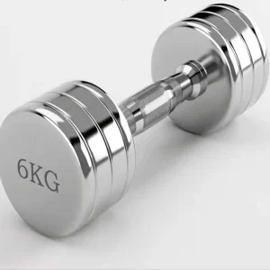 Professional Commercial Electroplated Compact Dumbbells Portable Ergonomic Lightweight Bodybuilding Home Gym Accessories Free