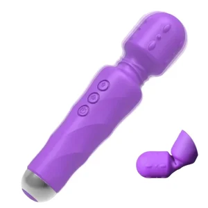 Professional Deep Tissue Percussion Massager 6-Speed Electric Silicone Muscle Therapy Device for Myofascial Release and Sports Recovery