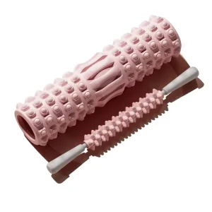 Professional EVA Foam Roller Spiky Grid Deep Tissue Massage High Density Yoga Column Exercise Back Muscle Relaxing Recovery