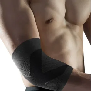 Professional Factory Knitted Sports Elastic Protective Fitness Gym Elbow Sleeve Support