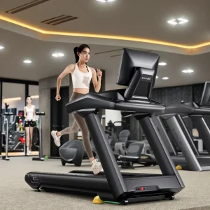 Professional Fitness Gym Cardio Equipment Running Machine Commercial Treadmill Touch LCD Screen