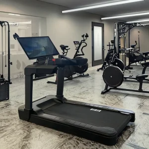 Professional Fitness Gym Cardio Equipment Running Machine With 32″ Touch Screen Commercial Treadmill