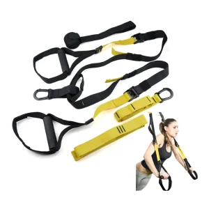 Professional Functional Bodyweight Body Fitness Resistance Training Straps Adjustable Suspension Sling Trainer