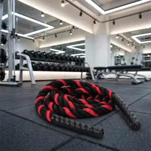 Professional Gym Fitness Polyester Battle Rope for Indoor Outdoor Training Exercise