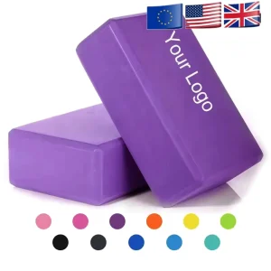 Professional High Density Premium EVA Foam Blocks Lightweight Yoga Articles Eco Friendly Yoga Bricks With Your Logo