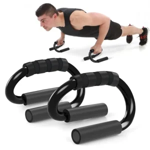 Professional Home Gym Rack Non-Slip Sturdy Strength Training Workout S-Shaped Push-Up Stands