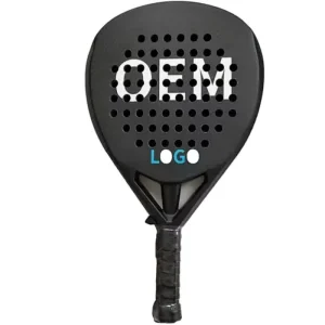 Professional King1 Model Beach Tennis Racket with Custom Logo 3D Surface 18K Carbon Fiber EVA Foam Cover 27x26cm 330g