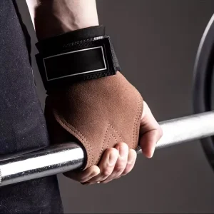 Professional Leather Gym Hand Grips Weightlifting Protectors Gym Training Palm Guards Custom Cross Training Fitness Accessories
