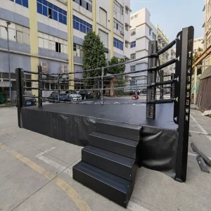 Professional MMA and Boxing Ring 5m x 5m with Stair for Training and Competitions