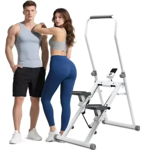 Professional Mini Adjustable Stair Stepper Fitness Exercise Mute Stepper With LCD Display