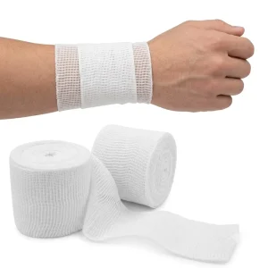 Professional Non Elastic Breathable Cotton Boxing Gauze Hand Protection Boxing Hand Wraps for Boxing Training