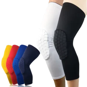 Professional Outdoor Sports Anti Slip Crash Proof Honeycomb Knee and Elbow Pads for Fitness Safety