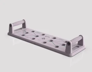 Professional Purple Foldable ABS 9 in 1 Color Coded Push Up Board for Women Home Gym Body Sculpting Strength Training