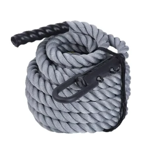 Professional Sled Pulling Rope Heavy Duty Anti Slip Fitness Resistance Training Battle Rope