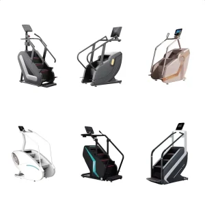 Professional Stair Climber for Commercial Gym Full Body Cardio 200KGS Capacity Electric Control Durable Design