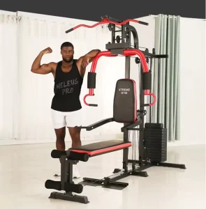 Professional Strength Training Home Gym Comprehensive Trainer Single Station with Weight Stack for Fitness Strength Workout