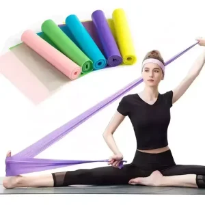 Professional TALLTOP Home Use Latex Elastic Resistance Therabands Exercise Bands Loop 7000 Strength Assorted Colors Gymnastics