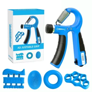 Professional Trainer Sports Hand Grip Trainer Gym Finger Hand Strengthener Grip Adjustable Resistance Hand Balls