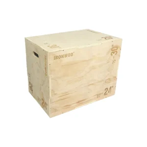 Professional Training Wooden Plyo Box Multiple Size Three in One Single Training Physical Fitness Box