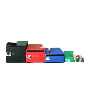Progressive PVC 4 in 1 Children’s Physical Fitness Plyo Training Box for Parkour Workout