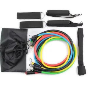 Pull Rope Resistance Bands with Rubber Tubes for Arm and Leg Exercise