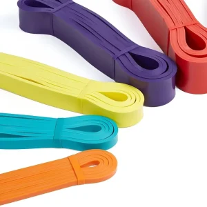 Pull-Up Assist Resistance Bands Custom Logo Natural Latex Long Loop Workout Bands for Bodybuilding Training