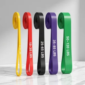 Pull-Up Assistance Bands, Rubber Chin-Up and Pull-Down Training Bands, CrossFit Muscle-Up