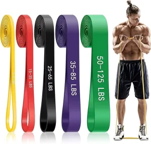 Pull-Up Resistance Exercise Bands for Men and Women, Workout Assistance and Fitness Training