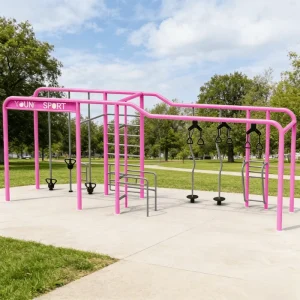 Pull-Up and Dip Equipment for Street Workouts and Outdoor Sports