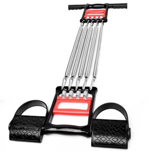 Pulling Training Resistance Bands with Foot Pedal Expander and Pull-Up Bars