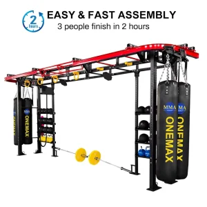 Punching Bag, Kettlebell, and Battle Rope for MMA, Boxing, and Gym Fitness