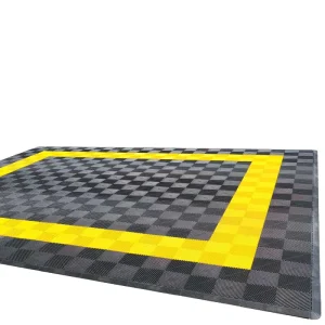 Pure 100% Virgin PP Material Flooring Garage Tiles Durable Floor Interlocking Mats for Auto Detailing and 4S Car Wash Shop