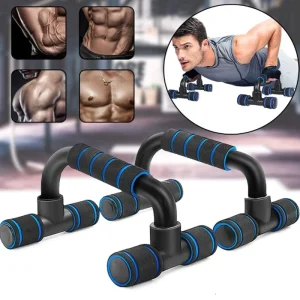 Push-Up Bars for Bodybuilding and Chest Muscle Training, Home Gym