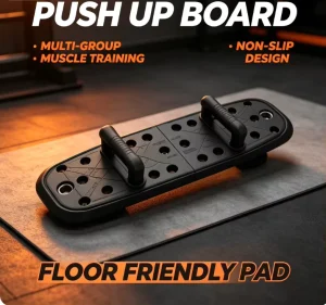 Push-Up Board with Anti-Slip Handles, Thickened ABS, High Load Capacity