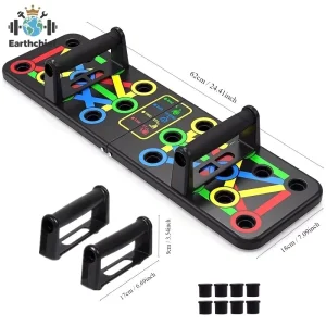 Push up Board Fitness Portable Foldable Push up Bar at Home Gym for Man and Women Professional Strength Training
