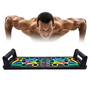 Push up Board With Sit up Stand Portable Exercise Equipment Strength Training Equipment