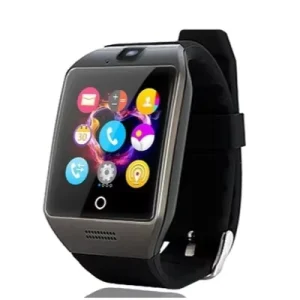 Q18 Smartwatch with Touch Curved Screen, Android Phone and Bluetooth