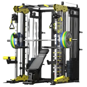 Q235 Carbon Steel Smith Machine Multi-Functional Power Rack 347KG Home Gym Bodybuilding Strength