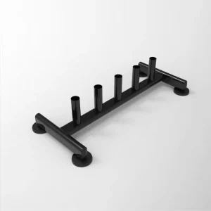 Quick-Assembly Barbell Bar Rack for Storage and Gym Fitness Equipment