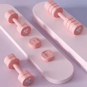Quick-Change ABS and Steel Adjustable Yoga Dumbbells with Space-Saving All-in-One Weight System