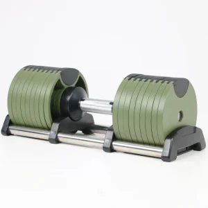 Quick-Change Adjustable Steel Dumbbell Weight Set 16kg 20kg 32kg for Strength Training