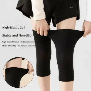 Quick-Drying Nylon Sports Knee Pads for Cycling Running Fitness and Basketball