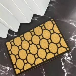 Quick-Drying Soundproof Door Mat, Customizable Shape for Main Entrance or Kitchen