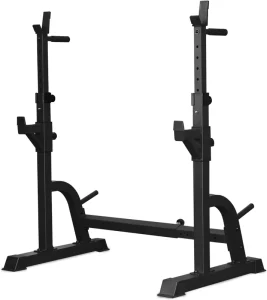 Quick-Fold Metal Weight Training Rack