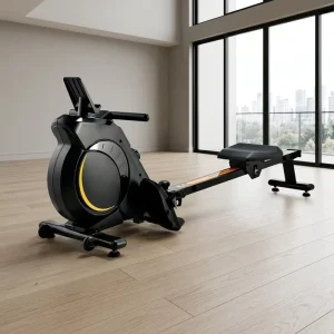 Quiet Magnetic Rowing Machine for Home or Apartment Use