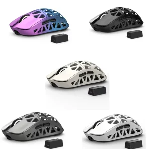 R2 Tri-Mode Magnesium Alloy Wireless Gaming Mouse PAW3950 Sensor 8000Hz Polling Rate 45g Ultra-Lightweight Ergonomic